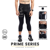 Tiento Baselayer Celana Legging Leging Ketat Olahraga 3/4 Pants Pria